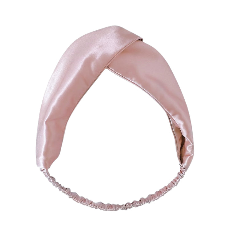 Organic Silk Headband - Pink