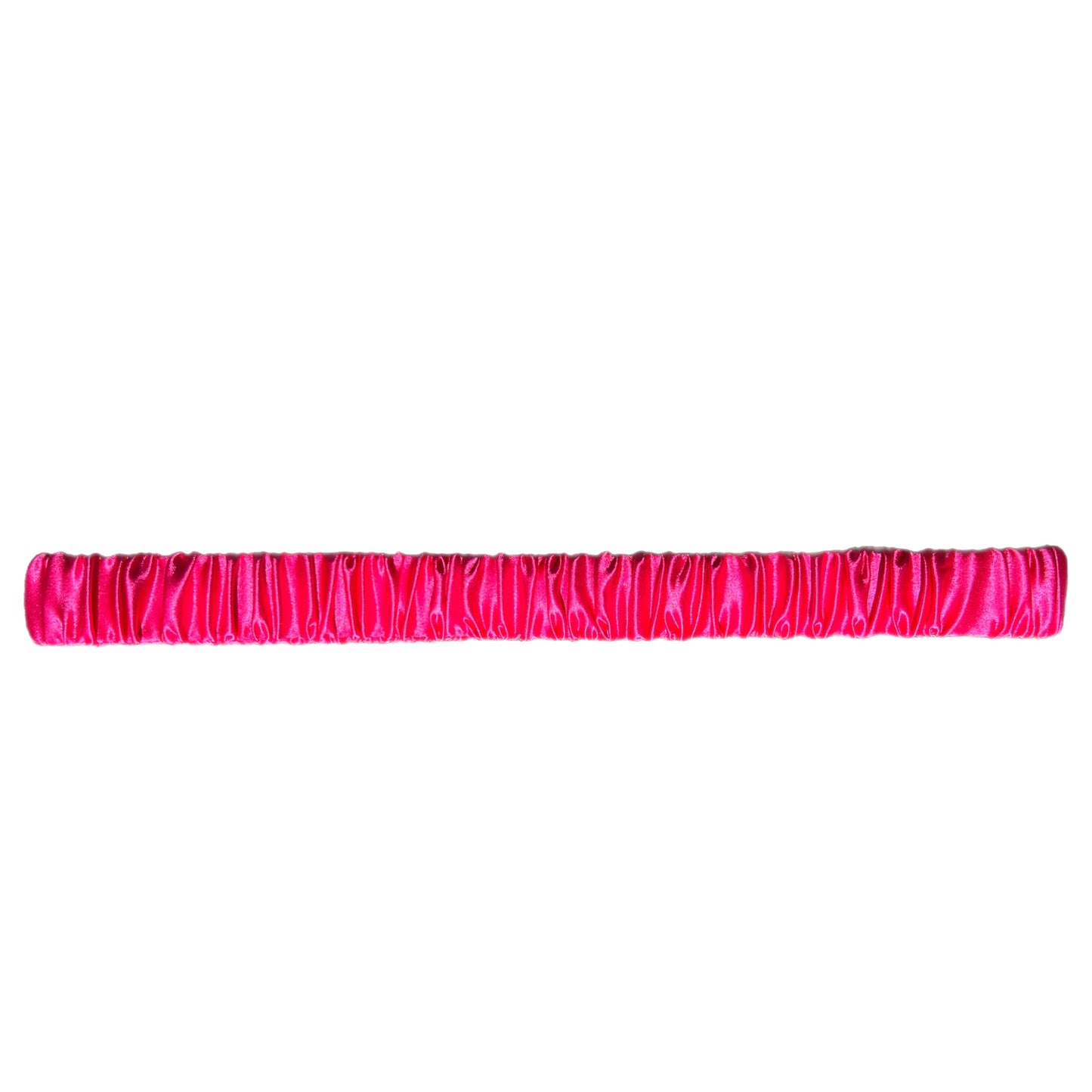 Midi Organic Silk Headband - Fuchsia