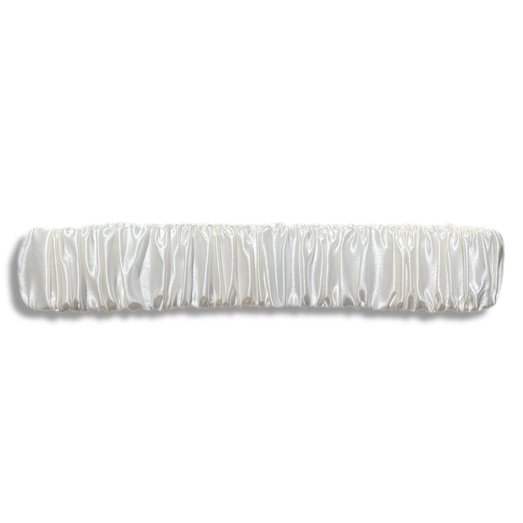 Vanity Organic Silk Headband - White