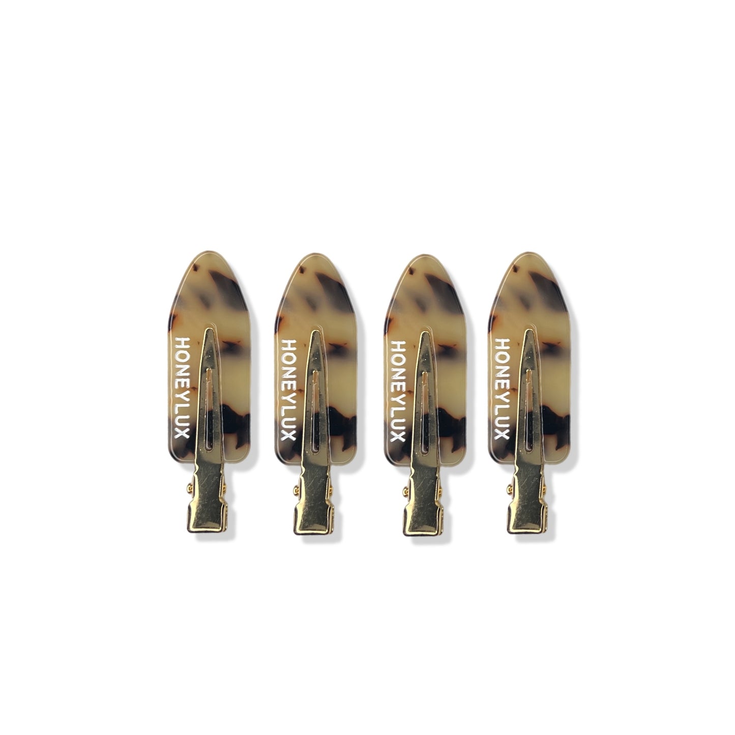 Ecofriendly No-Crease Hair Clips - Tortoise