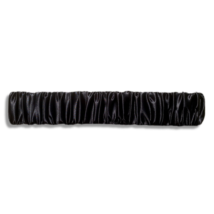 Vanity Organic Silk Headband - Black